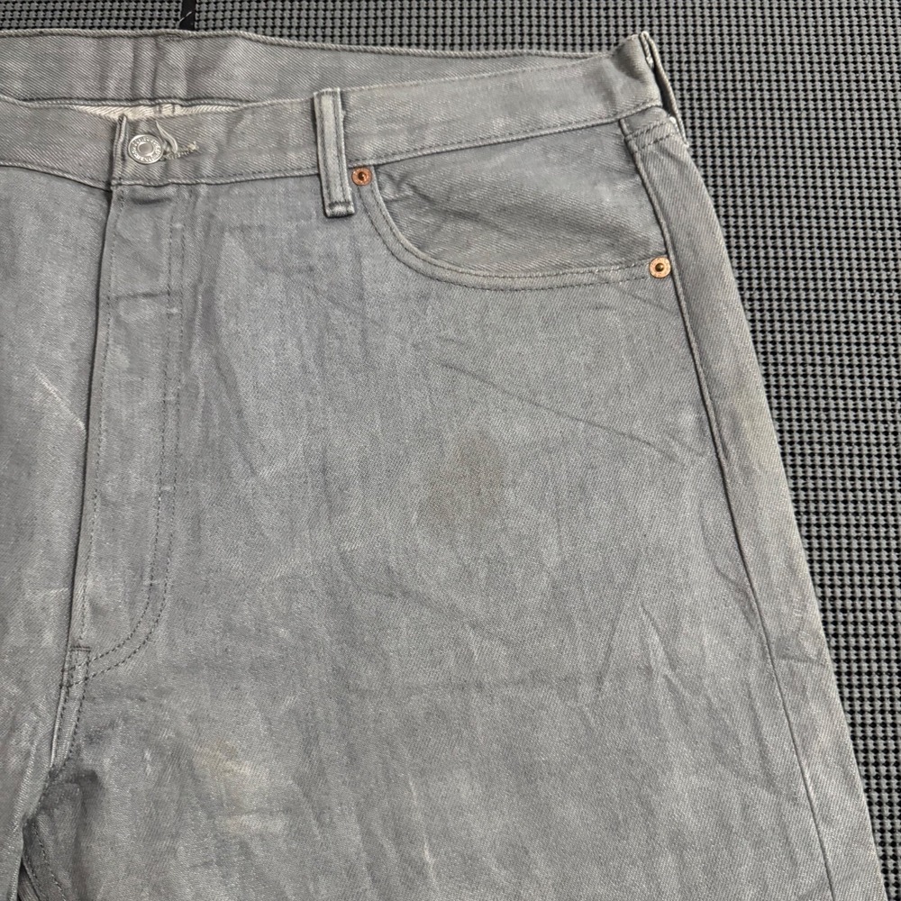 Levi's 501XX 6-Button VTG Fly‎ Jeans Gray Mens 38x32 - Picture 9 of 16
